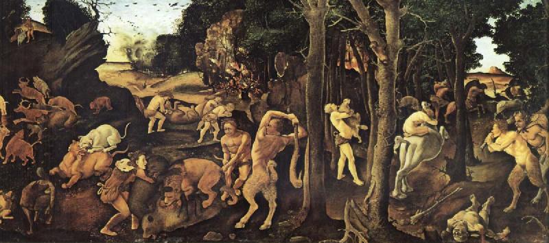 A Hunting Scene, Piero di Cosimo
